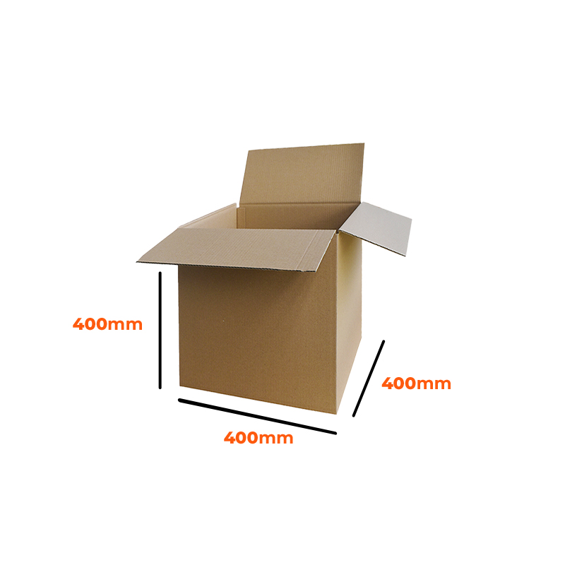 Karton Klapowy 400x400x400 3 Warstwy 400g m2 Zestaw 50 Sztuk 